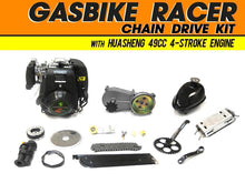 Load image into Gallery viewer, GasBike Racer Chain Drive Motorized Bicycle