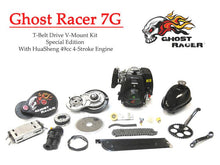 Load image into Gallery viewer, Ghost Racer 7G T-Belt Drive V-Mount Special Edition Motorized Bicycle