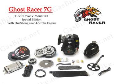 Ghost Racer 7G T-Belt Drive V-Mount Kit Special Edition With HuaSheng 49cc 4-Str