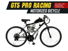 Load image into Gallery viewer, GT5 Pro Racing 66cc/80cc Motorized Bicycle