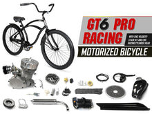 Load image into Gallery viewer, GT6 Pro Racing 66cc/80cc Motorized Bicycle