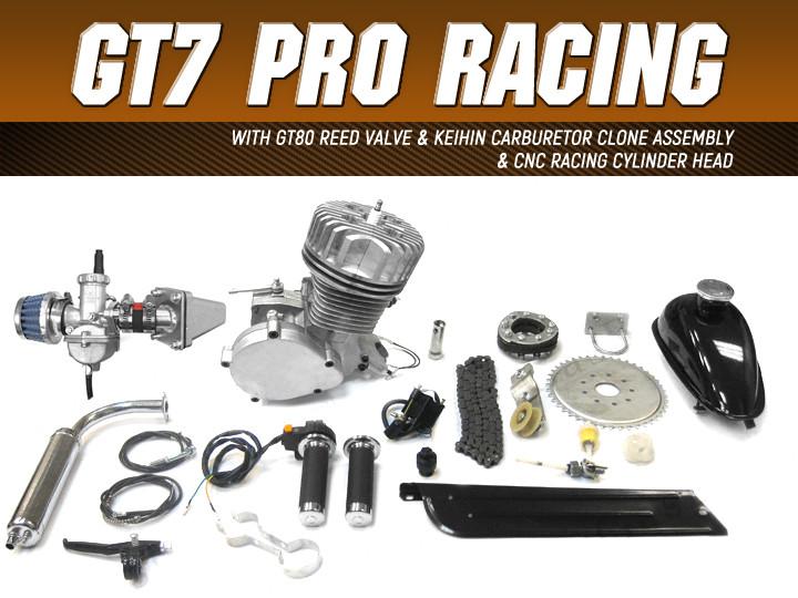 GT7 Pro Racing 66cc/80cc Bicycle Engine Kit