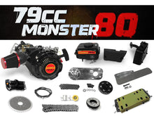 Load image into Gallery viewer, 79cc Monster 80 Bike Engine Kit - Complete 4-Stroke Kit