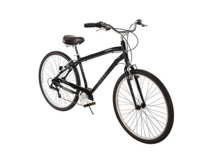 27.5" Huffy Mens' Parkside 7-Speed Bike, Black