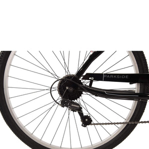 27.5" Huffy Mens' Parkside 7-Speed Bike, Black