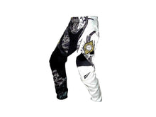 Load image into Gallery viewer, Scoyco Motorcycle Professional Racing Pants - Black + White