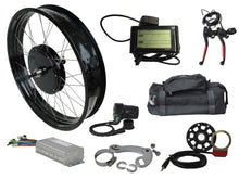 Load image into Gallery viewer, Tesla 26&quot; Electric Conversion Fat Front Wheel - 48 V 1000 W (With Disc Brake and LCD)