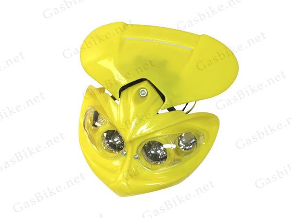 Universal Bike Headlights - Yellow